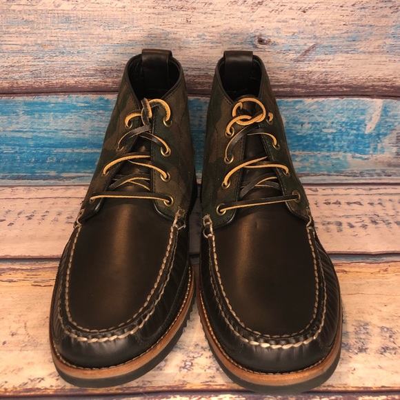 Men’s Cole Haan Camo Stylish Boots Grand.OS Soles - Picture 4 of 8